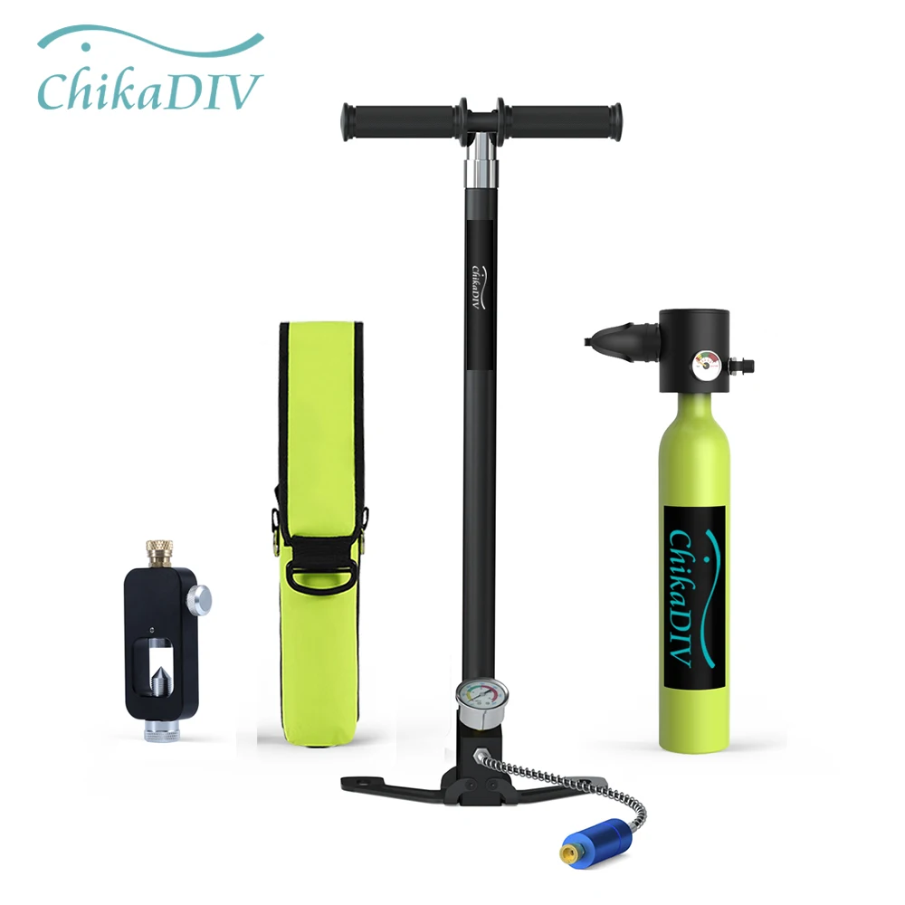 Chikadiv 0.5L Scuba Diving Equipment Snorkeling Bottle Mini Scuba Dive Tank Oxygen Cylinder Diving Equipment Smaco Mini Snorkel