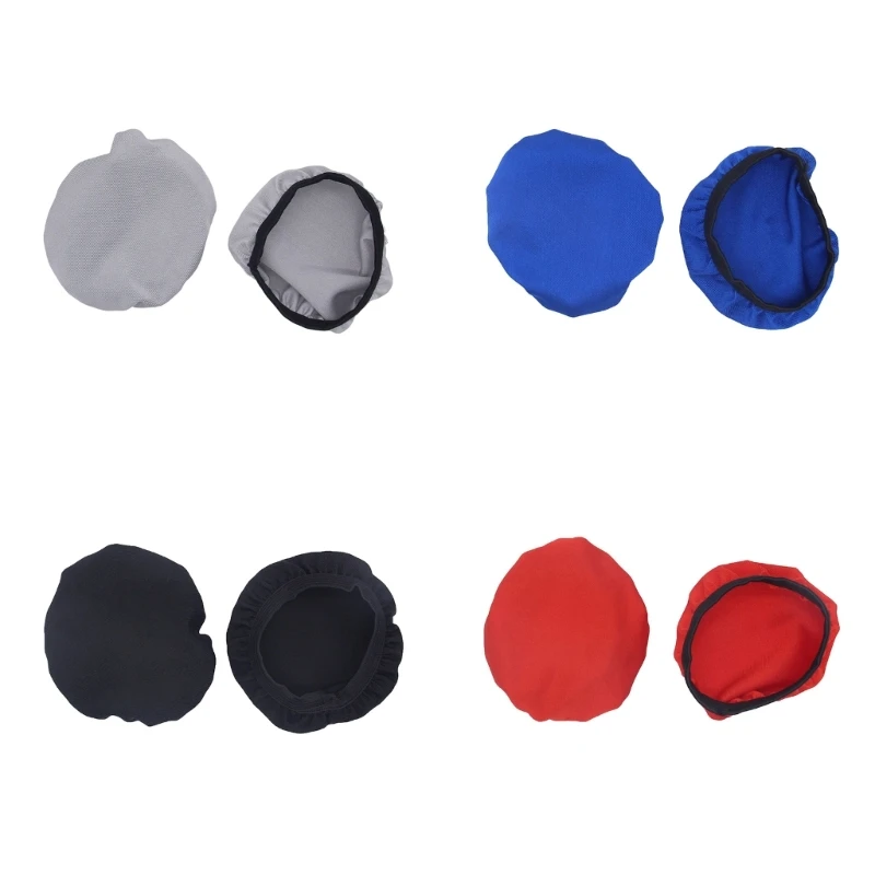 

2 Pieces/set Comfortable Earcup Protectors Soft Washable Headphone Dustproof Cover Universal Earpads Protections Sleeve