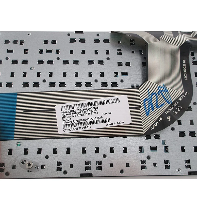 Сменная клавиатура с рамкой совместимая ноутбуком HP Pavilion 17-E 17-E000 17-e100 - купить по