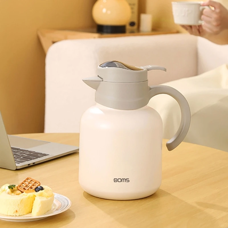 

1600 мл термографик для кофе большой емкости из нержавеющей стали с двойными стенками, бутылка с вакуумной изоляцией, термосы,