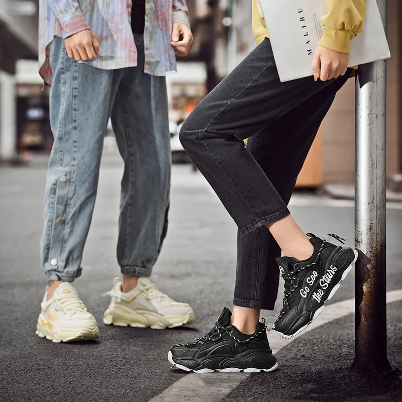 2025 классические туфли для папы на толстой подошве женская пара повседневная