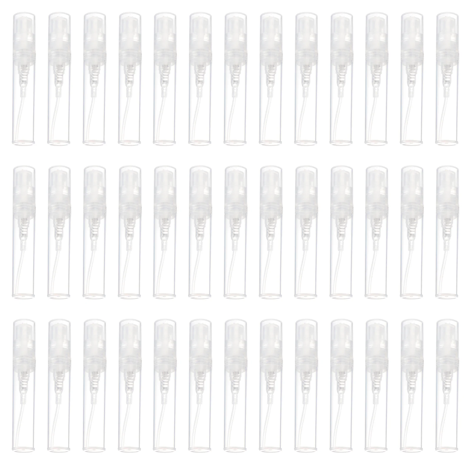 

60pcs Empty Bottles Makeup Spray Bottle Sprayer Sample Bottles Refillable Bottle Portable Containers