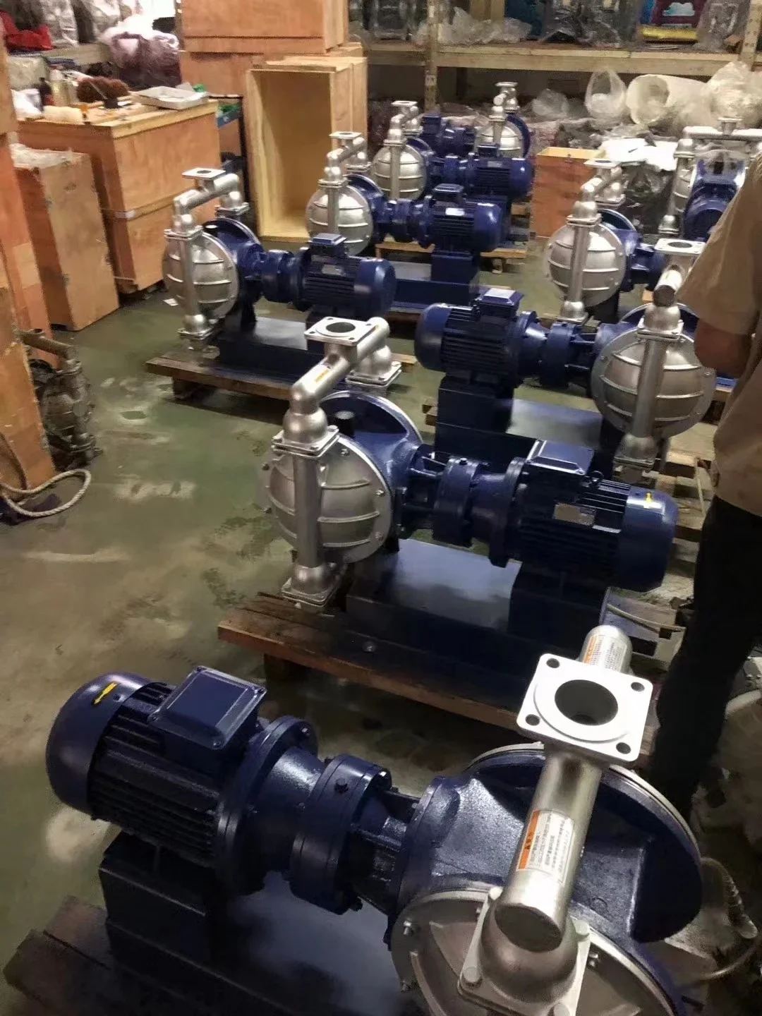 Пневматический мембранный насос DEPA DL серии PP