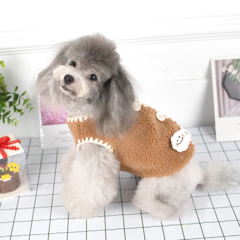 

Cute Doggie Clothing Winter Small Dog Clothes Cat Puppy Bichon Maltese Schnauzer Chihuahua Yorkie Pomeranian Poodle Pet Coat XXS