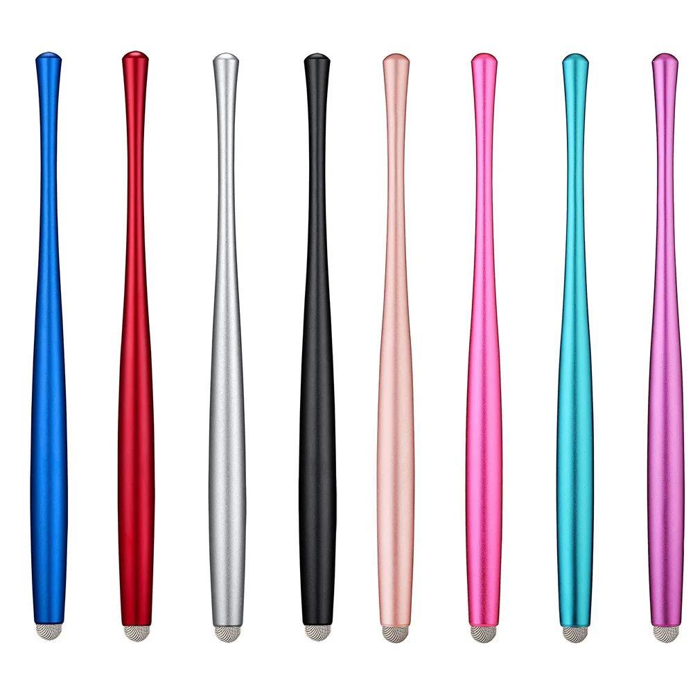 

10Pcs Baseball Slim Metal Capacitive Stylus Pens With Nanofiber Tips Compatible For Phones iPads Kindles Touch Screen Tablets