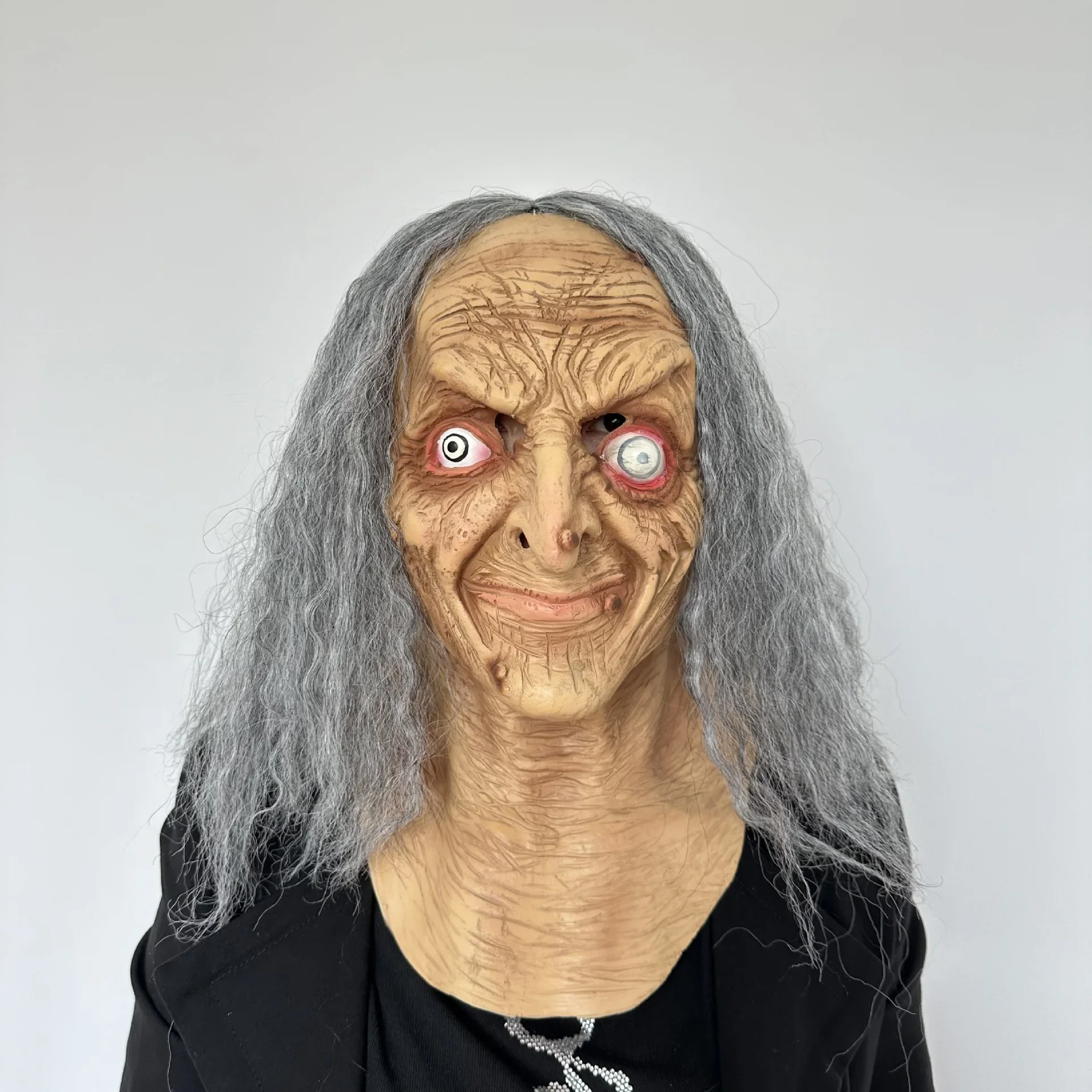 Реалистичная страшная маска для танцевальных вечеринок чехол на голову с