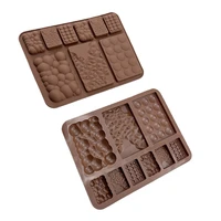 9 cavity silicone chocolate mold jelly mould for epoxy ice tray fondant cake decorating candy tool kitchen baking supply molds