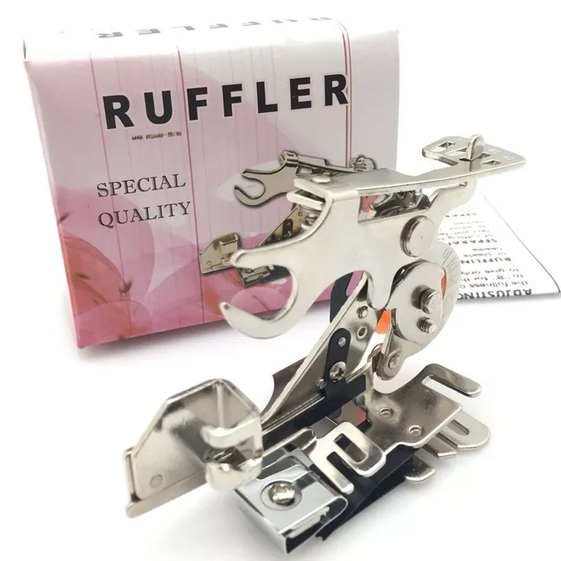 

1 Pieces Sewing Machine Accessories Ruffler Presser Feet Foot, #55705 for Domestic Low Shank Sewing Machine, Made in Taiwan