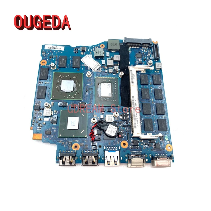 Фото OUGEDA для Sony VAIO VPCSB VPCSA MBX-237 A1820738A материнская плата V030 1P-0111200-A013 i5-2520M процессор GPU Встроенная Материнская плата HM67 №3