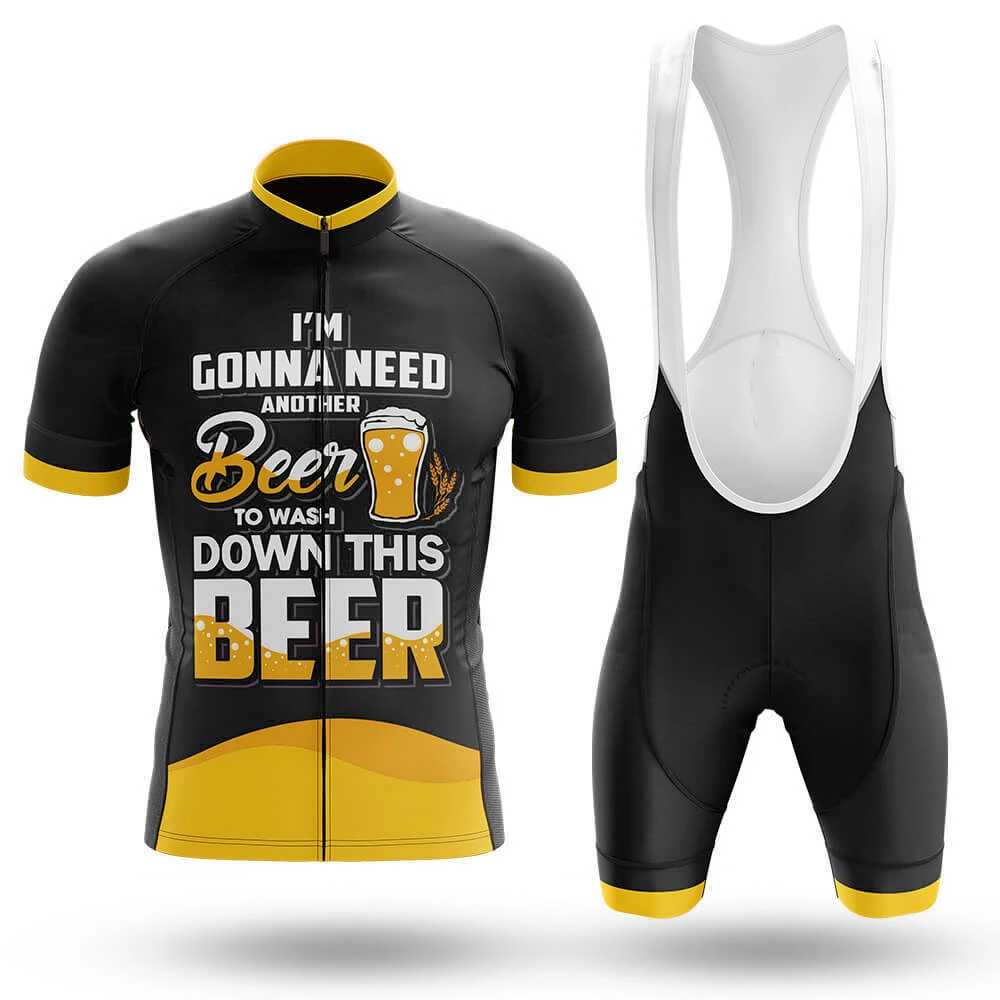 

2022 Team Summer Cycling Short Sleeve Jersey And Bib Shorts Black Oktoberfest Beer Bike