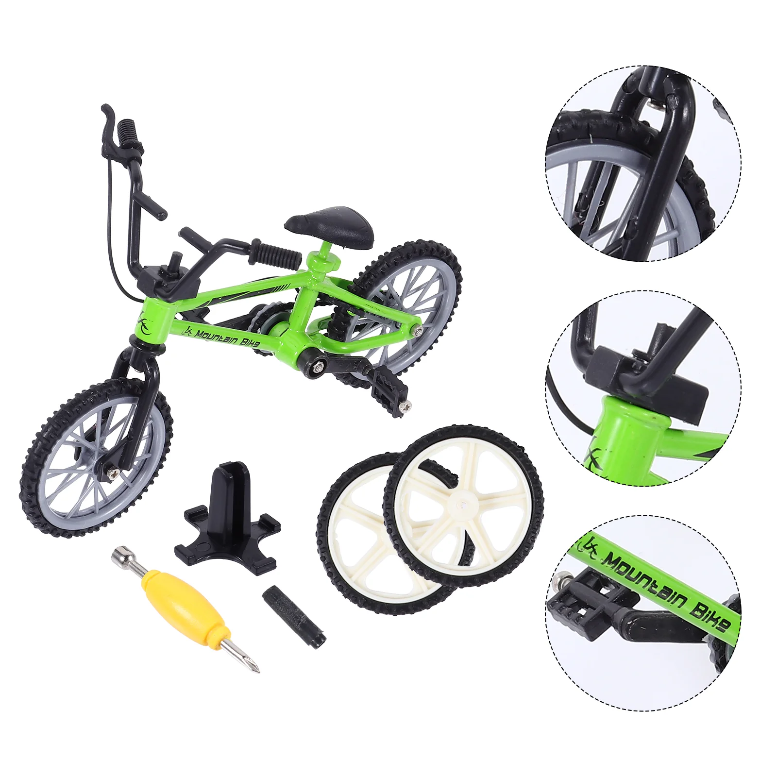 

1 Set Alloy Mini Mountain Bike Toy Finger Toy Kids Children Gift Fingerboard