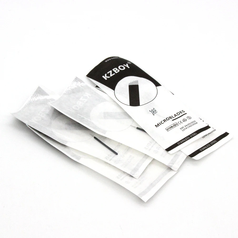 

KZBOY 50PCS Sterile Microblading Shading Needles For Eyebrow Tattoo Permanent Makeup