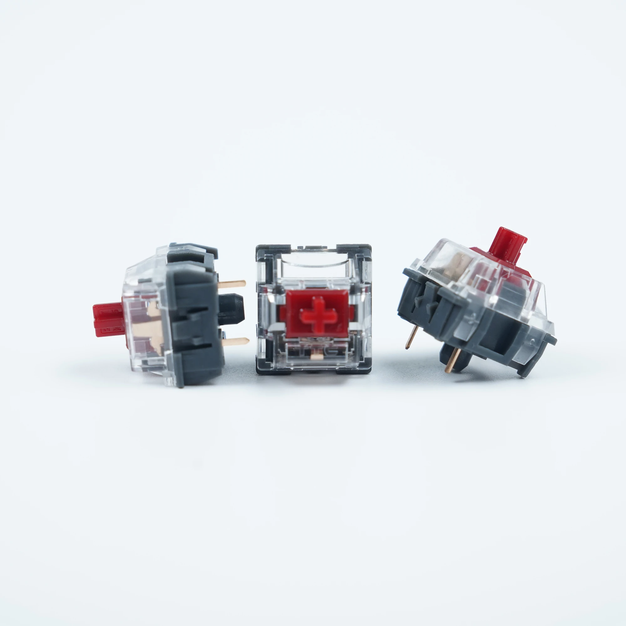 

TTC Gold Red Pro 3 Pins Linear Switches 43gf For Customized Keyboards