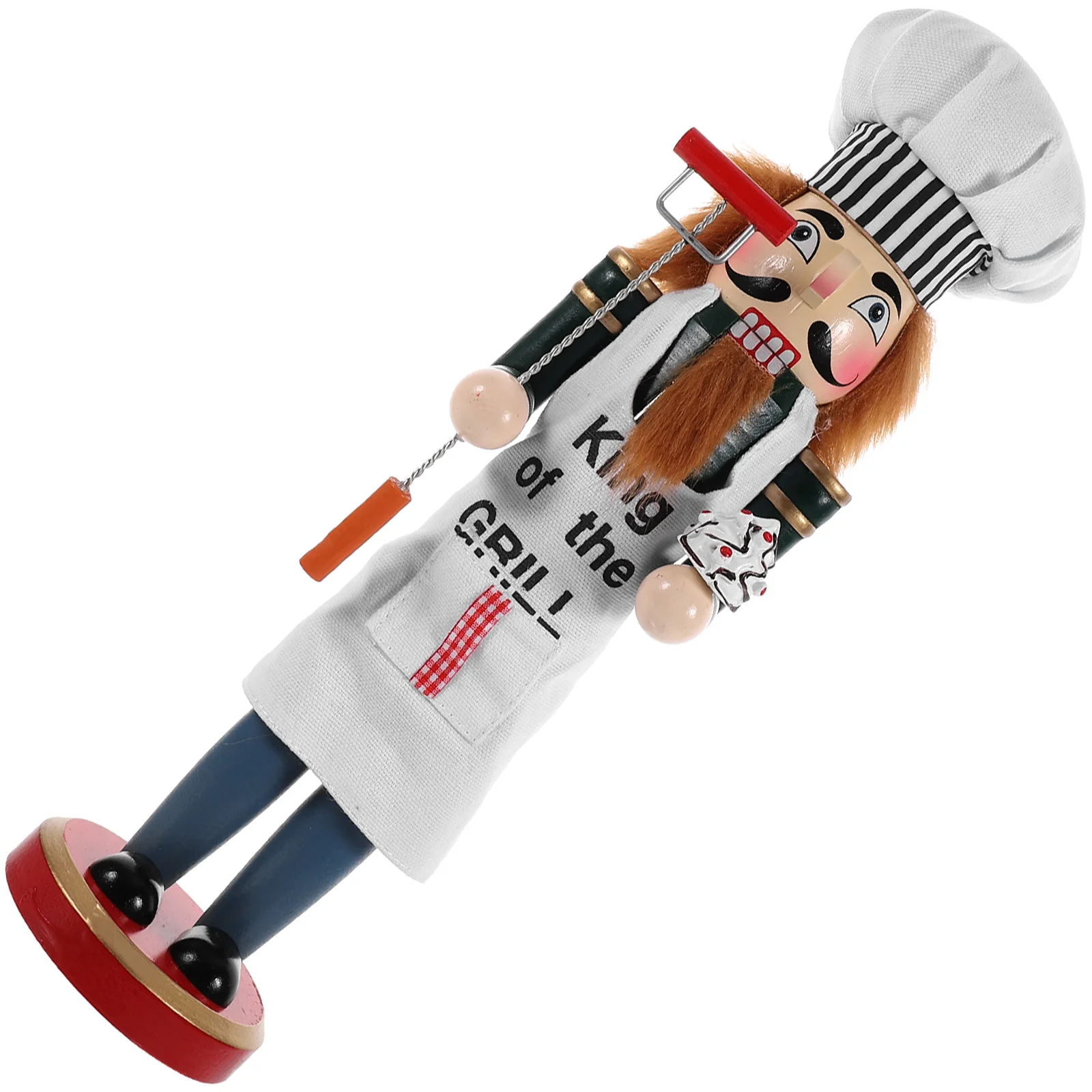 

Christmas Chef Nutcracker Decoration Xmas Holiday Puppet Ornament Nutcracker Figurine Christmas Decorations