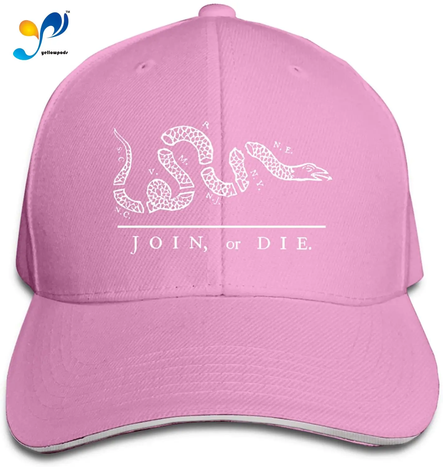 

Jo-in Or Die Casquette Sunhat Adjustable Sandwich Cap Baseball Hats