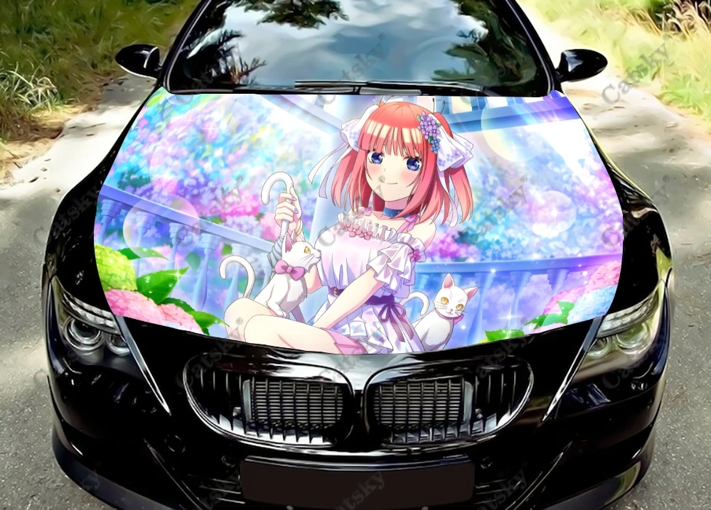 

Автомобильные наклейки quintessence, модификация капота двигателя, детали автомобиля, картина, наклейки на капот