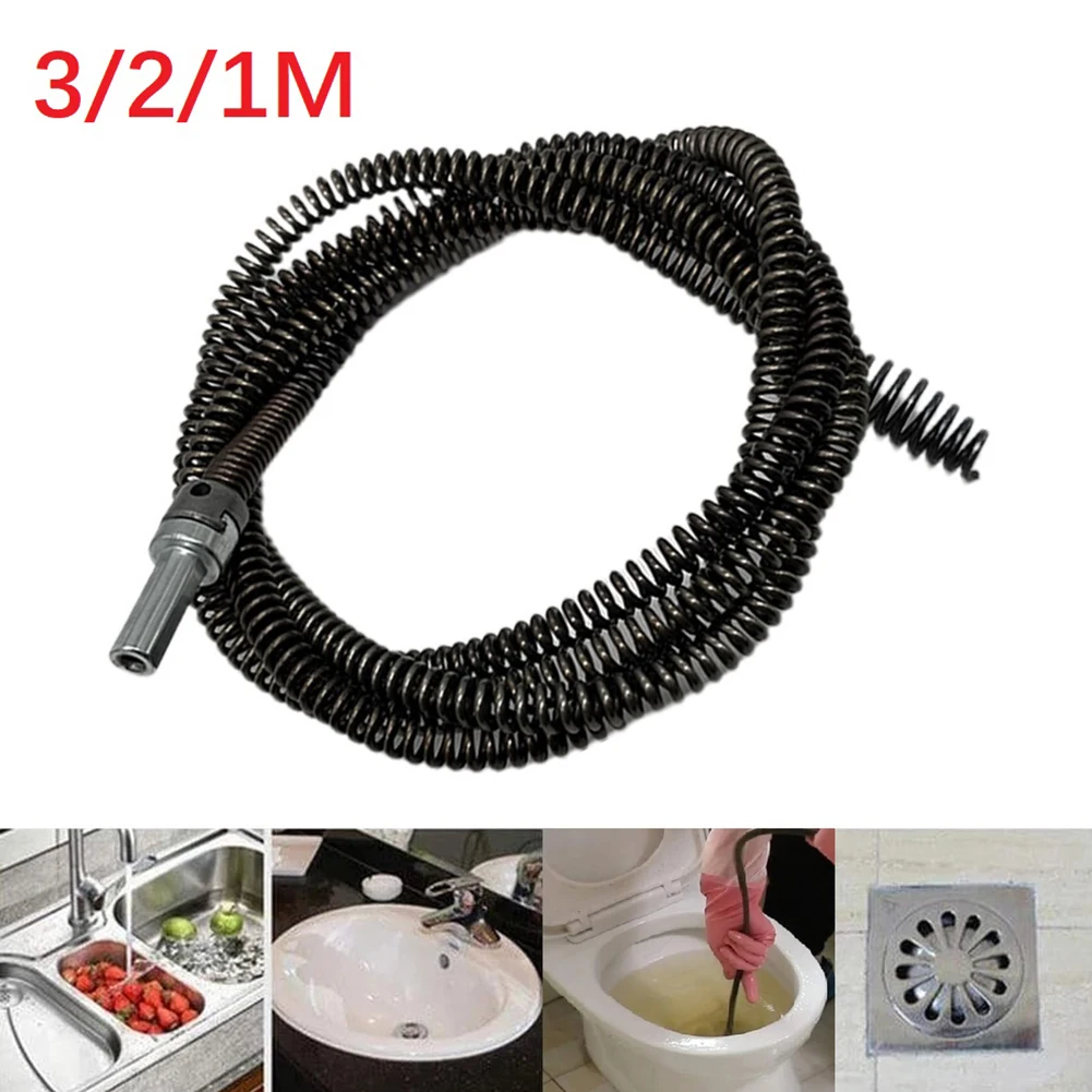 16cm Spring Pipe Dredging Tools, Drain Snake,Sewer Dredge Pipeline Hook Clog Remover Cleaning Tools Household For Kitchen Sink