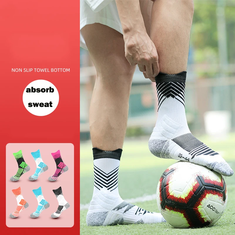 Basketball Ball Men Sock Sports Breathable Women Compression Running Riding Cycling Knee high Basketball Biking Hockey Soccer
