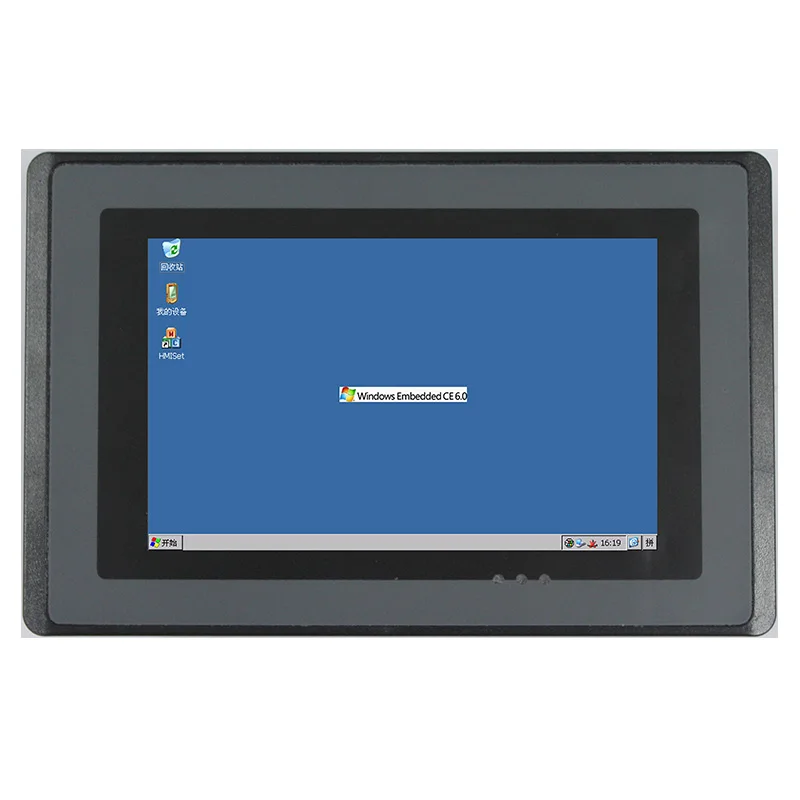 

Free logo proface hmi plc all in one pc cheap WinCE 6.0 system 5 inch touch screen panel pc industrial hmi panel