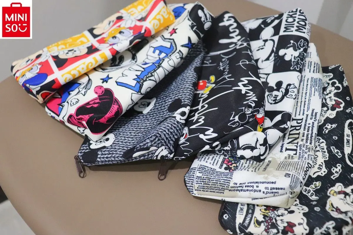 Сумка для ручек MINISO с изображением Диснея Микки персонализированный милый