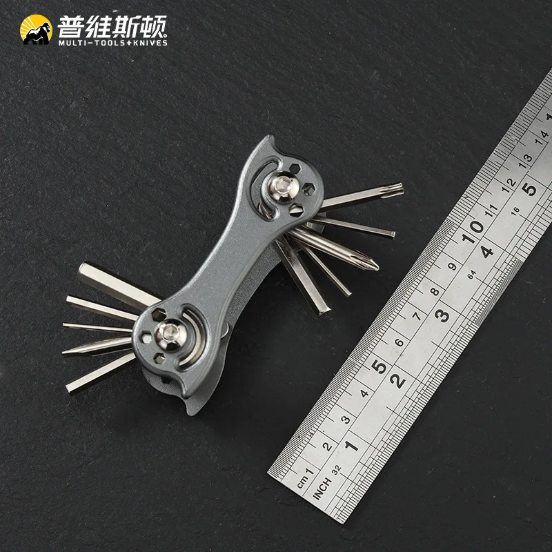 

EDC Mountain Bike Repair Tools Multifunctional Combination Repair Tool Folding Repair Tire Repair Spanner Set