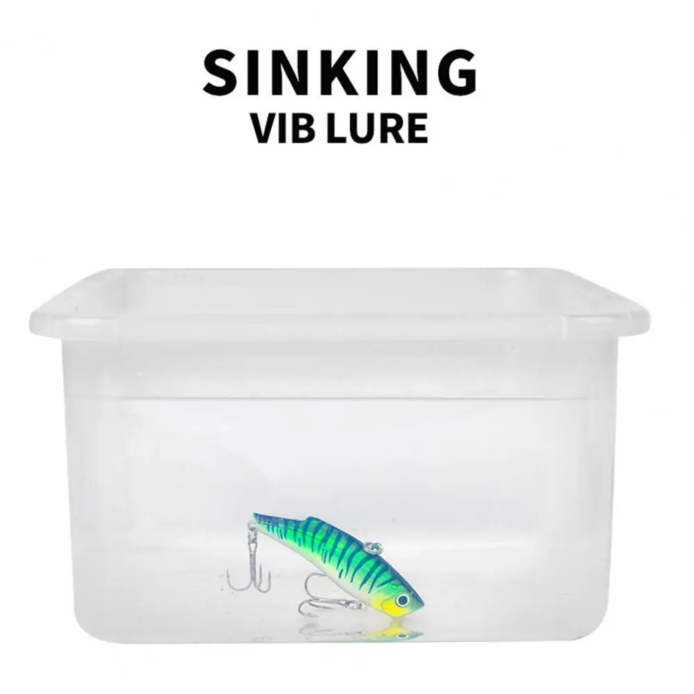 

Inner Lead Practical Simulated Fish Skin VIB Bait Widely Used Pencil Lure Bright Color Fishing Accessory