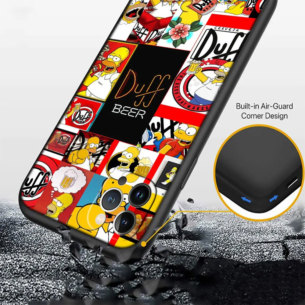 S-Simpsons Case for Samsung S24 Fe Plus Ultra A55 A35 A24 A25 A15 A05S A05 M55 M15 Quantum 2