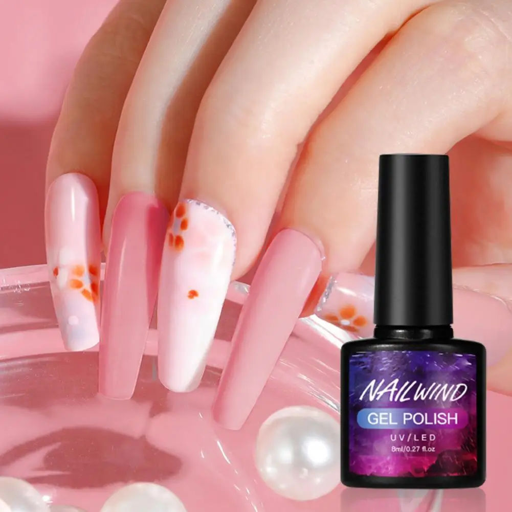 

8ml Nail Polish Fashion Vegetable UV Glue Supplies Long Lasting DIY Nail Glue