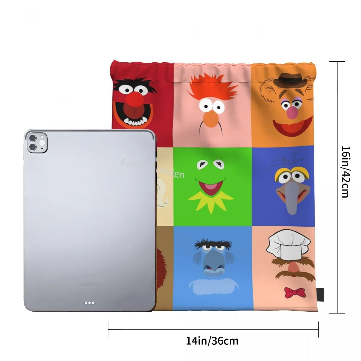 Милые сумки на шнурке Улица Сезам Многофункциональный переносной рюкзак для