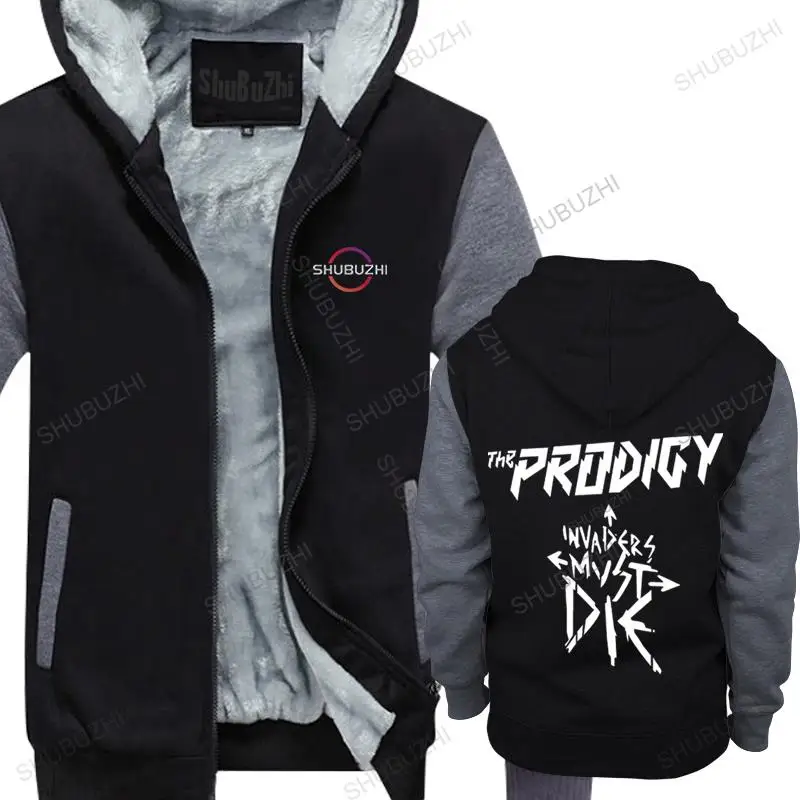 1750A флисовая толстовка в зимнем стиле The Prodigy Punk Bigbeat Rock Band Man теплое пальто толстая