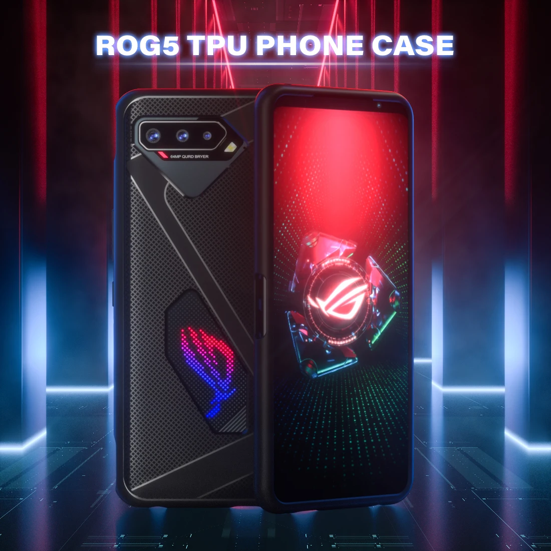 

Soft Gel Silicone Case For Asus ROG Phone 6 Case Heat Dissipation Design Lite for Asus Rog 5 Shockproof Cover Phone Cases