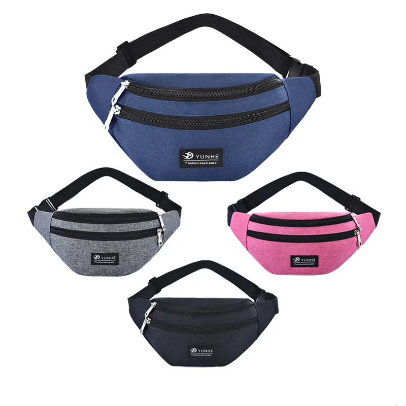 

Waist Bag Fashion Oblique Chest Bag Multifunctional Waterproof Outdoor Anti-theft Belt Pouch Zip Fanny Pack Cross-Body Pocket
