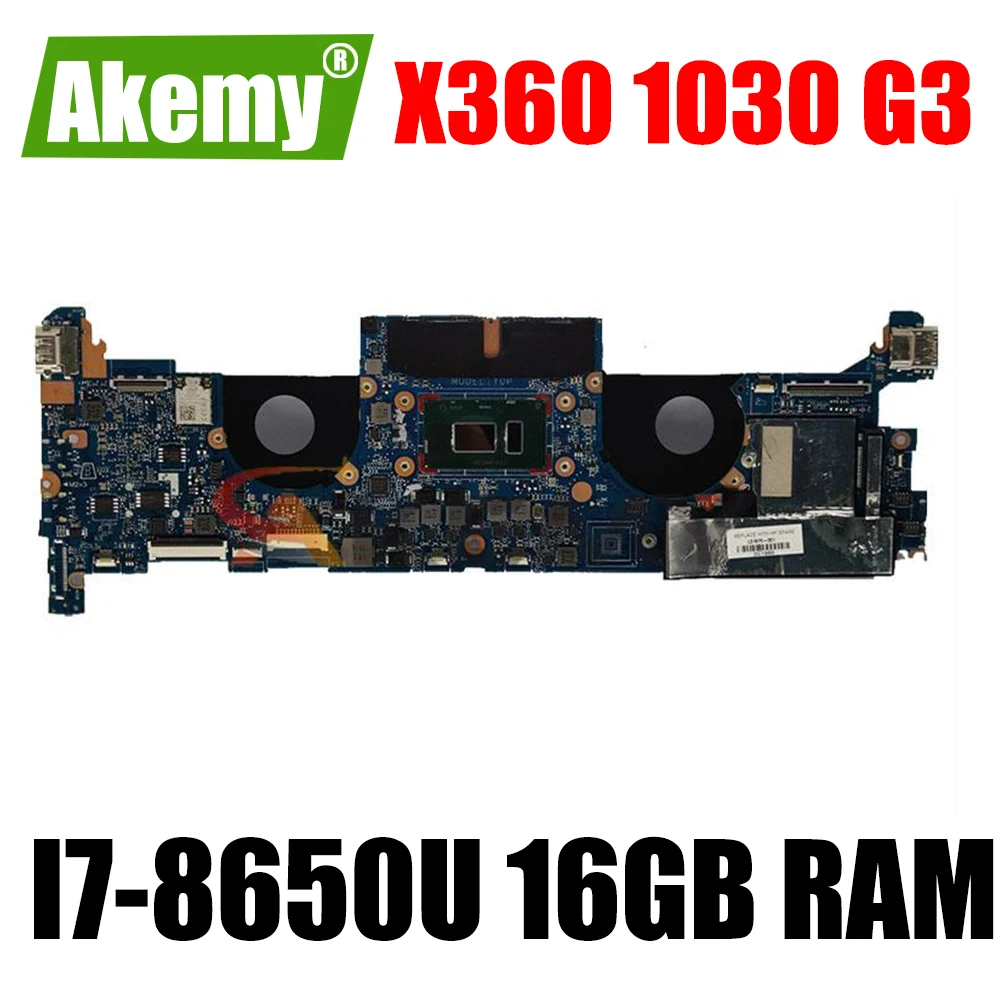 

Материнская плата Akemy DA0Y0PMBAF0 для ноутбука HP X360 1030 G3, 16 ГБ ОЗУ