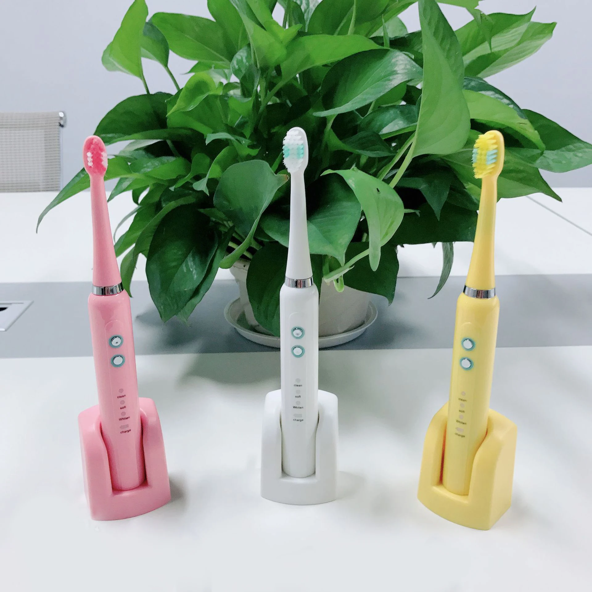 

Electric Toothbrush Powerful Cleaning Toothbrush With Smart Timer Whitening Toothbrushes