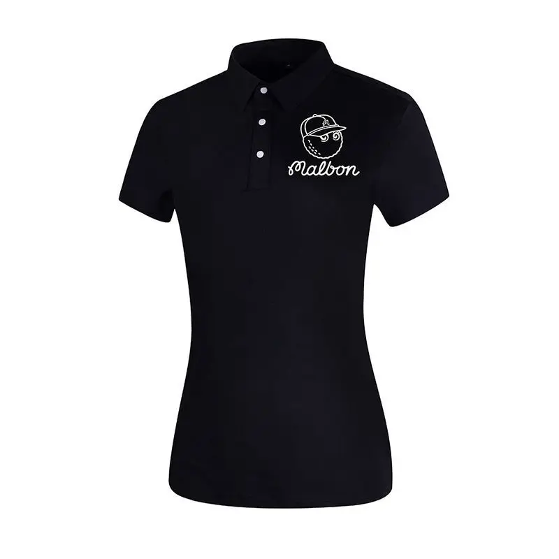 Golf Clothing Women's Short-sleeved Jersey Outdoor Sports Slim-fit Breathable Quick-drying Short-sleeved T-shirt Golf Polo Shirt