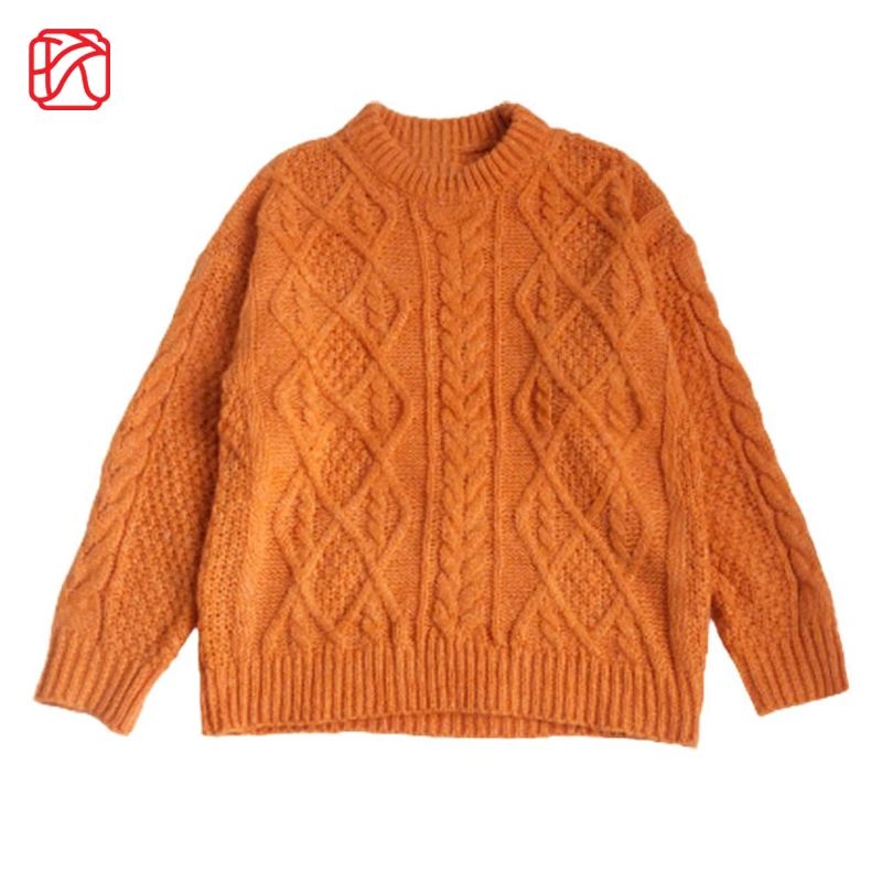 

O-Neck Men Sweater Autumn Winter Solid Color Knitted Sweater Japan Style Casual Loose Outerwear Unisex Sweater High Quality Tops
