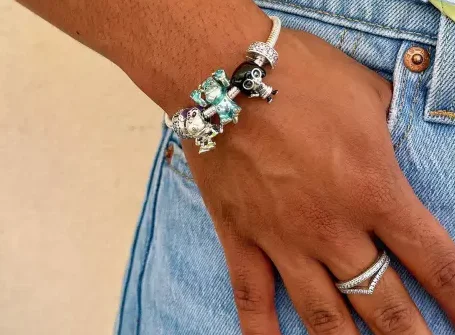 Pandora Sparta Lightyear,Blue-haHbf elf,Monster cuts livan,Girl with glasses Charms, Fashion Jewelry, DIY Women's Bracelets Gifts