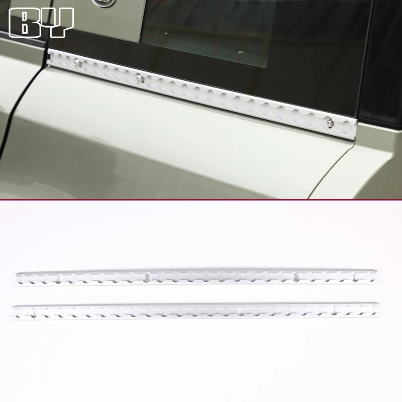 

Для Land Rover Defender 110 2020-2024, заднее стекло автомобиля, нижнее расширение, внешние аксессуары для модификации из алюминиевого сплава