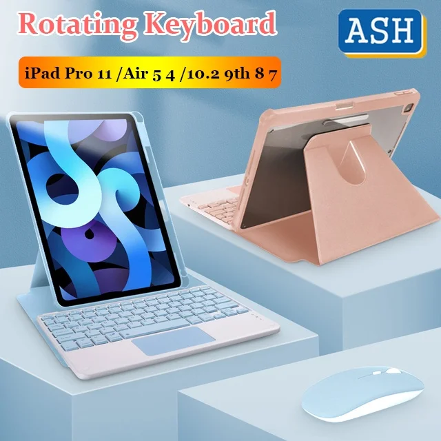 

for Huawei Matepad 11 2023 Matepad 11 2021 Pro 11 2022 720° Rotatable Touchpad Keyboard Cover Bluetooth Keyboard Mouse Cover