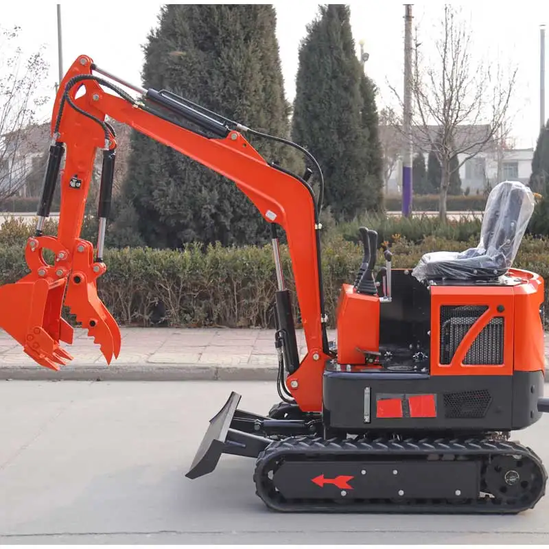 Micro Small Digger Mini Excavator 1.5 T CE EPA Crawler Farm Garden Mini Digging Machine 1.5ton