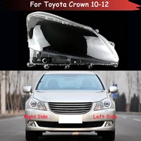 car headlight cover lens glass shell front headlamp transparent lampshade auto light lamp caps for toyota crown 2010 2011 2012