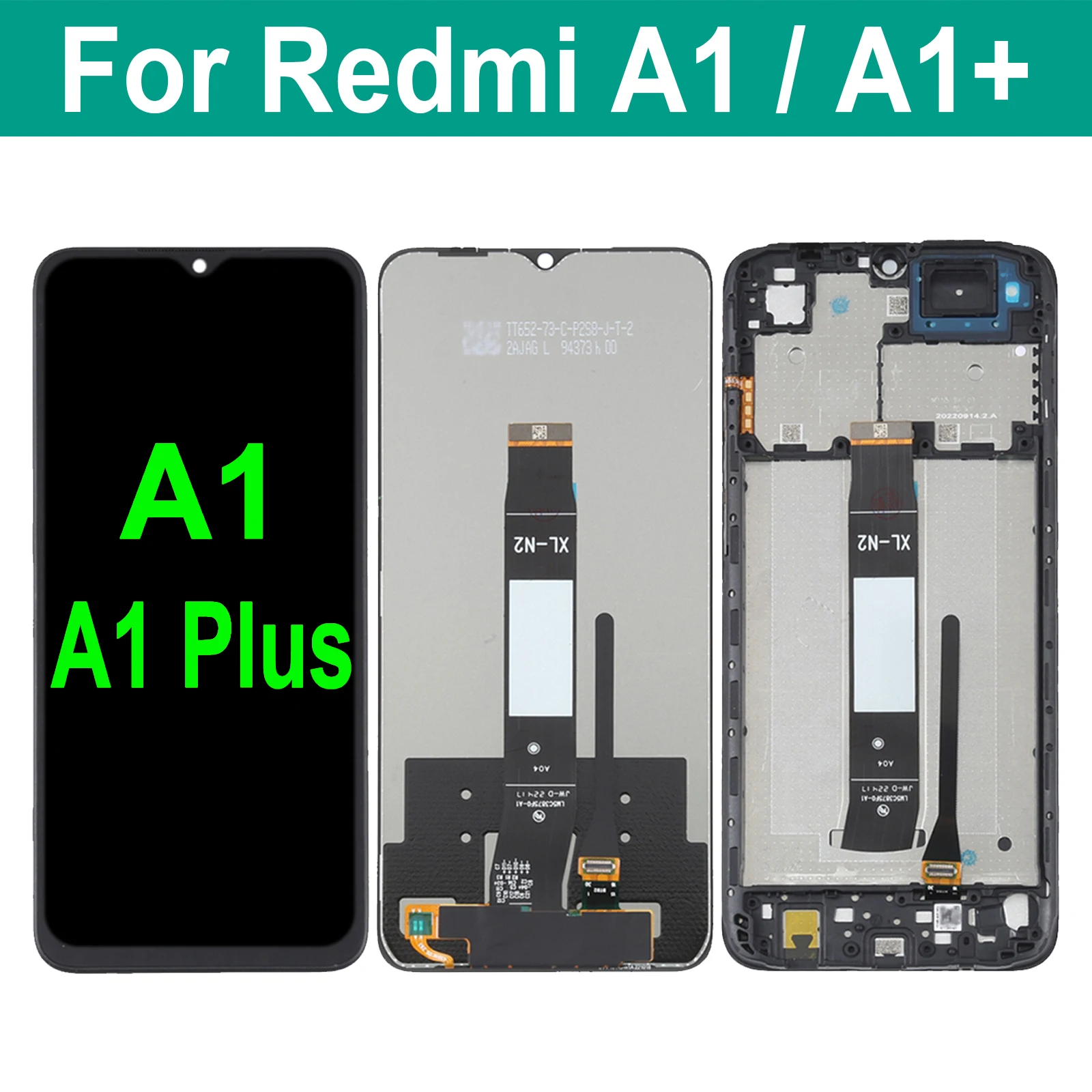 

Original For Xiaomi Redmi A1+ A1 Plus 220733SFG 220733SI 220733SL 220733SG 220743FI LCD Display Touch Screen Digitizer Assembly