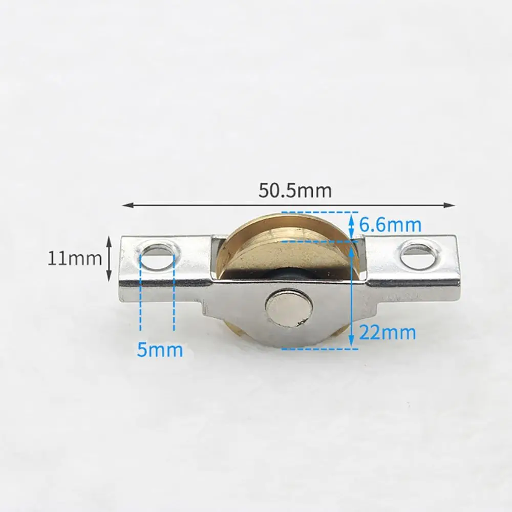 Прочные стальные ролики для дверей сарая железные серебряные направляющие