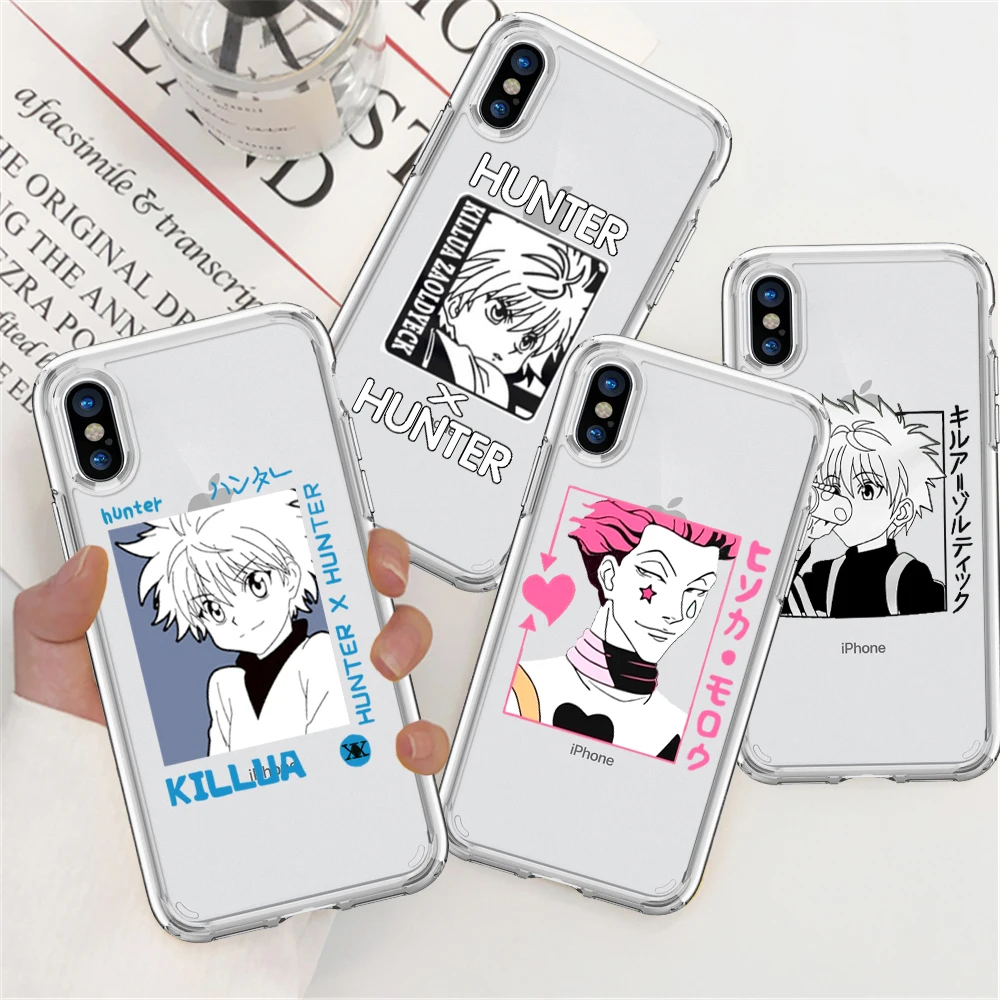 Чехол для телефона HUNTER X HxH Gon Killua аниме iPhone 11 12 Pro XS MAX XR 7 8 6Plus SE 2020 яркий мягкий чехол