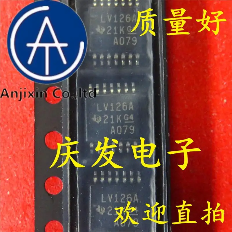 

10pcs 100% orginal new in stock SN74LV126APWR LV126A TSSOP14