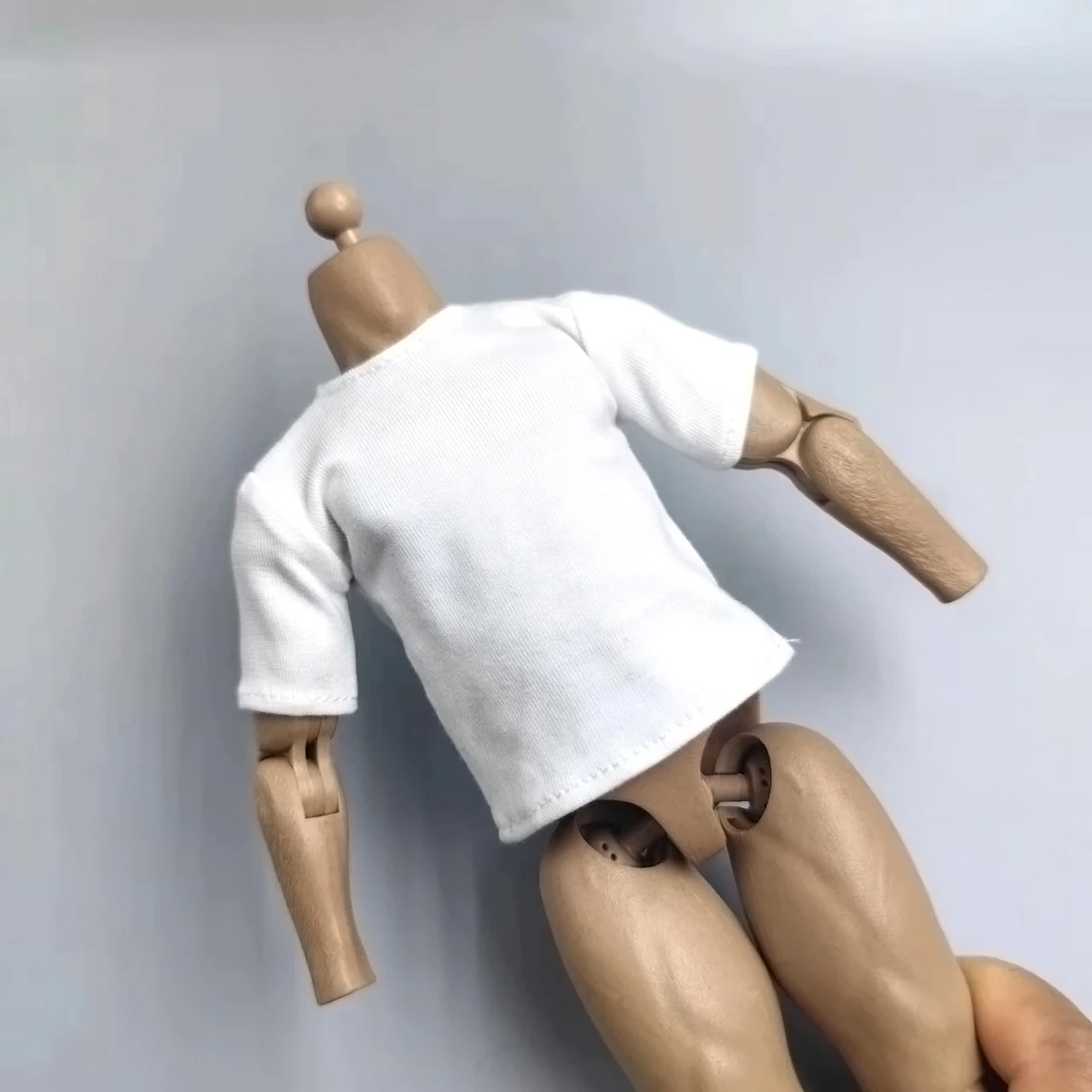 Мужская футболка с коротким рукавом в масштабе 1/6