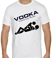russian vodka connecting people birthday gift funny joke mens womens 100 cotton casual t shirts loose top size s 3xl