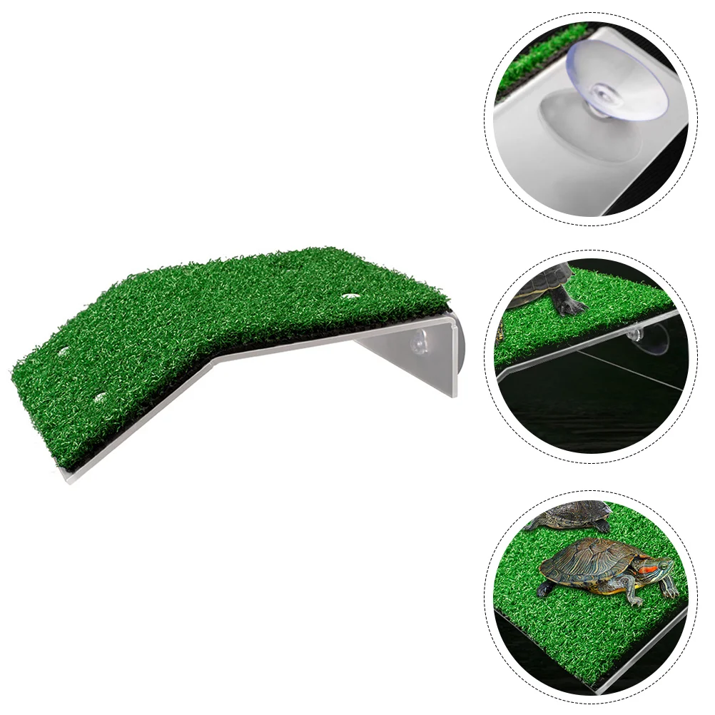 

Аквариумный декор для террасы 1 шт., ландшафтное украшение для аквариума, платформа для скалолазания, подарок для черепахи, аквариумный