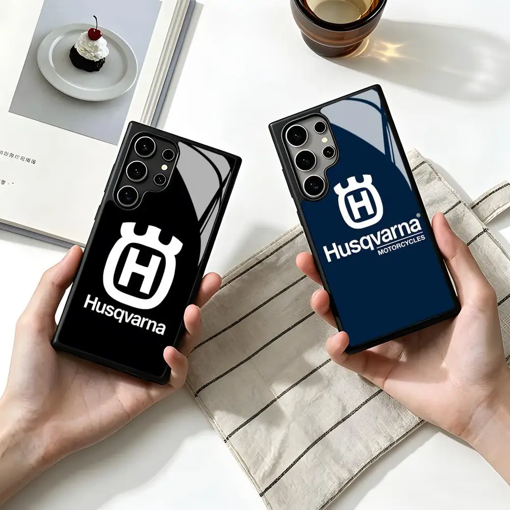 Фото Чехол для телефона с изображением мотоцикла Husqvarna для SAMSUNG S26 25 24 S22 S20 ULTRA S21 S30 23 Note5 S8 Plus S9 S10E Lite PC+TPU Funda №1