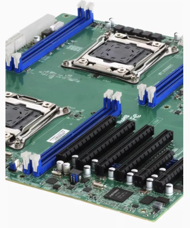 Aleo X99 двухканальная материнская плата DDR4 Серверная CPU server e52678v3